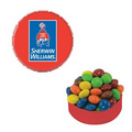 Small Red Snap-Top Mint Tin Filled w/ Chocolate Littles
